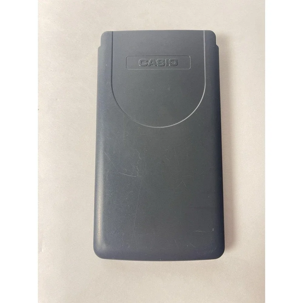 Vintage Casio Fx-250HC Fraction Scientific Calculator With Cover Works!